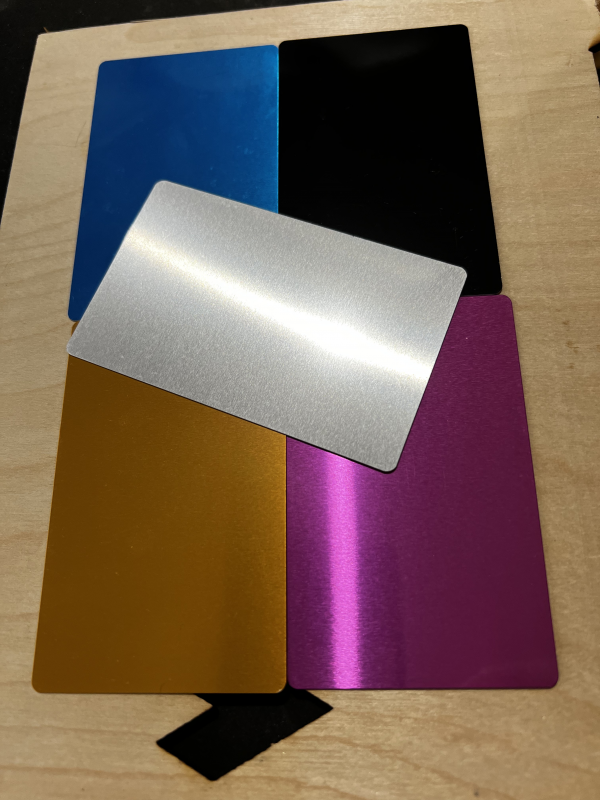 Customised Metal Business Cards - Image 3