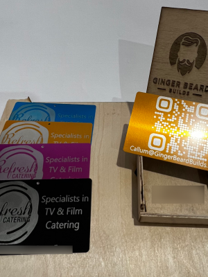 Customised Metal Business Cards