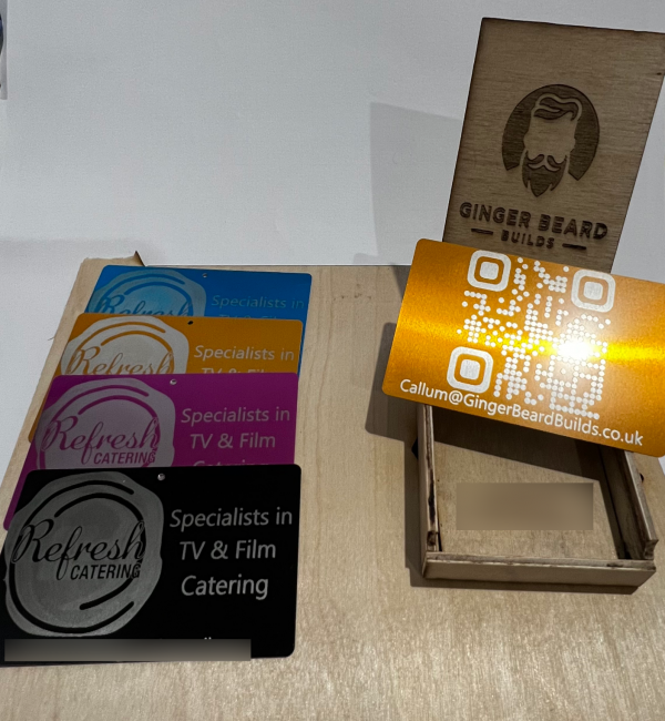 Customised Metal Business Cards