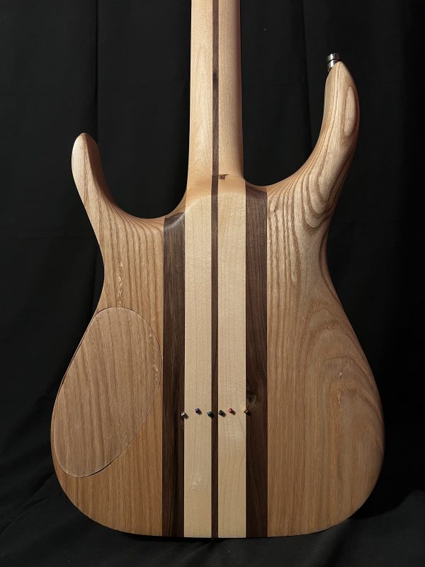 GB6T Electric Guitar - Walnut Maple Ash - Handmade - Satin - Image 9