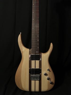 GB6T Electric Guitar - Walnut Maple Ash - Handmade - Satin