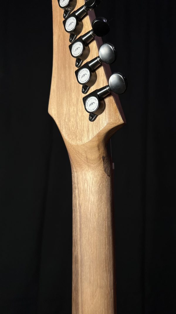 6 String T-Style Custom - Marbled Blue Burst - Image 6