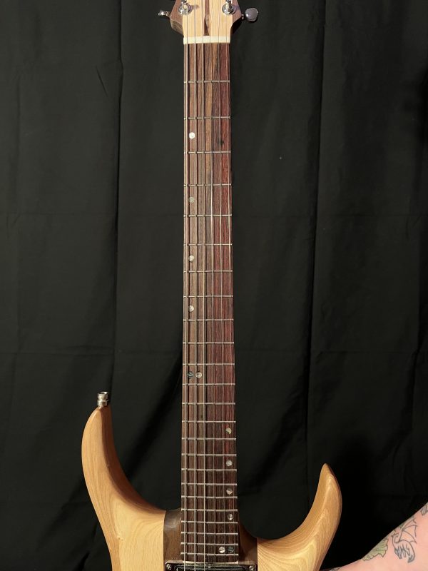 GB6T Electric Guitar - Walnut Maple Ash - Handmade - Satin - Image 5
